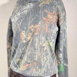 Mossy Oak Camo Crewneck
